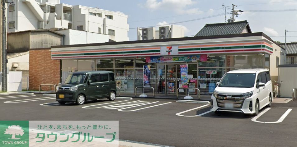 コンビニ　セブンイレブン名古屋八幡本通2丁目店（コンビニ）まで180m