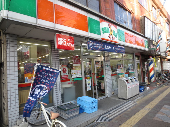 コンビニ　サンクス（コンビニ）まで600m