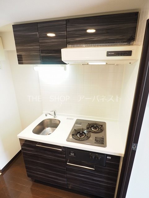 キッチン　2口ガスシステムキッチン！