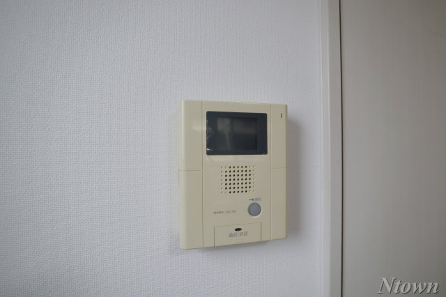 セキュリティ　モニター付きインターホンです
