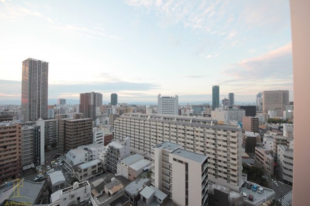 眺望　リバーサイドタワー中之島