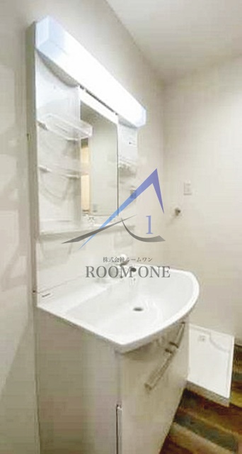 洗面設備　洗面台です。