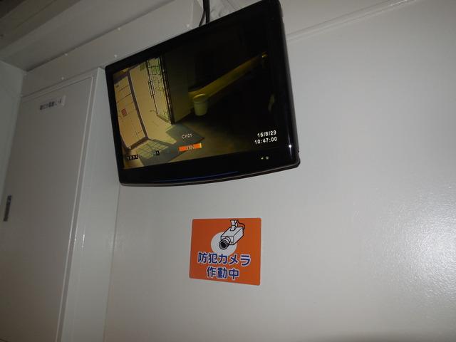 セキュリティ　防犯カメラ完備
