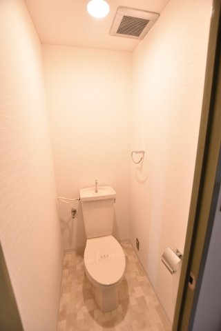 トイレ　同物件、別号室の写真です。