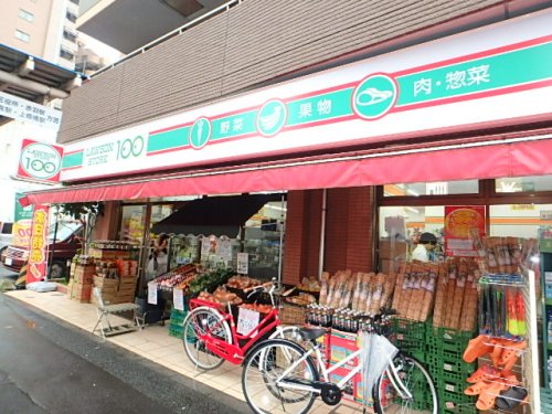 コンビニ　ローソンストア100 LS王子神谷店（コンビニ）まで421m