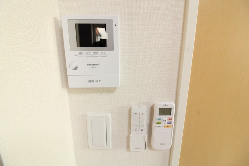 セキュリティ　TVインターホンで防犯面も安心