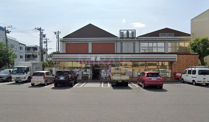 コンビニ　セブンイレブン藤沢片瀬店（コンビニ）まで20m