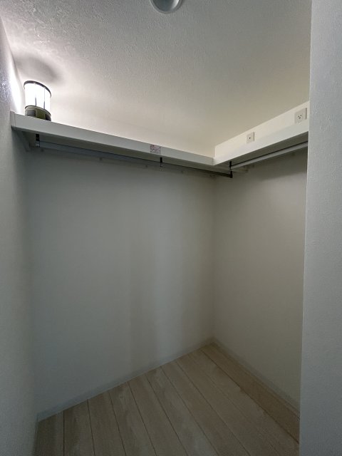 収納　※写真は建築中の他号室です
