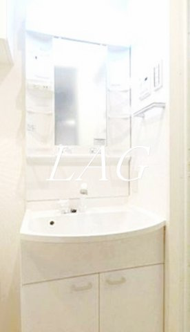 洗面設備　独立洗面台です。