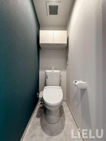 トイレ　同シリーズ物件のモデルルームになります※現況優先