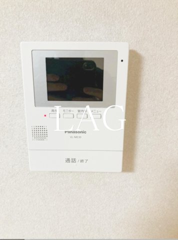 セキュリティ　モニターつきインターホンです。