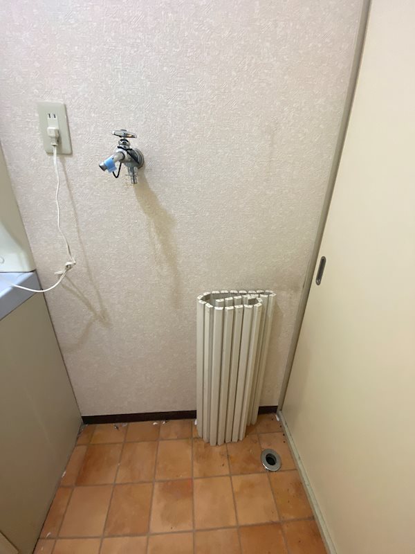 その他　室外洗濯機置場