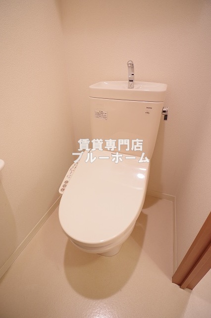 トイレ　ウォシュレット付きのトイレ！
