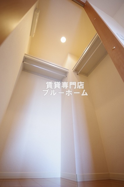 収納　大容量のウォークインクローゼット！