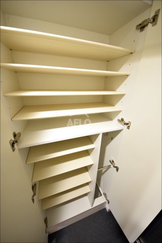 収納　プレサンス松屋町ヴェルデス　シューズボックス