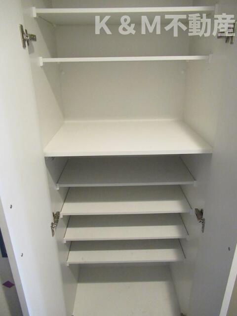 収納　大きなスペースがあり、収納には困りません