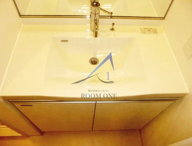 洗面設備　洗面台です。