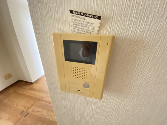 セキュリティ　※別部屋の写真です