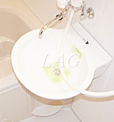 洗面設備　洗面台です。