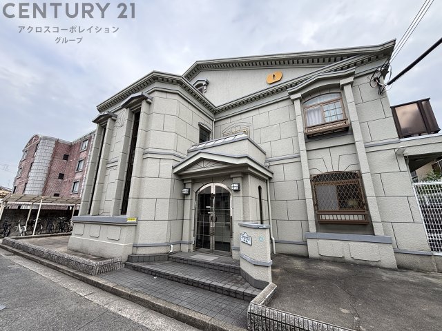 建物外観　オートロック付きで安心のセキュリティ♪