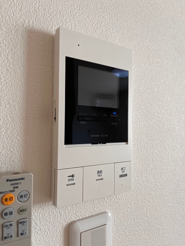 セキュリティ　※別部屋参考写真