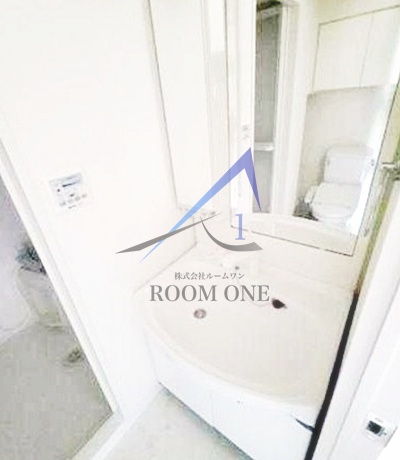 洗面設備　洗面台です。