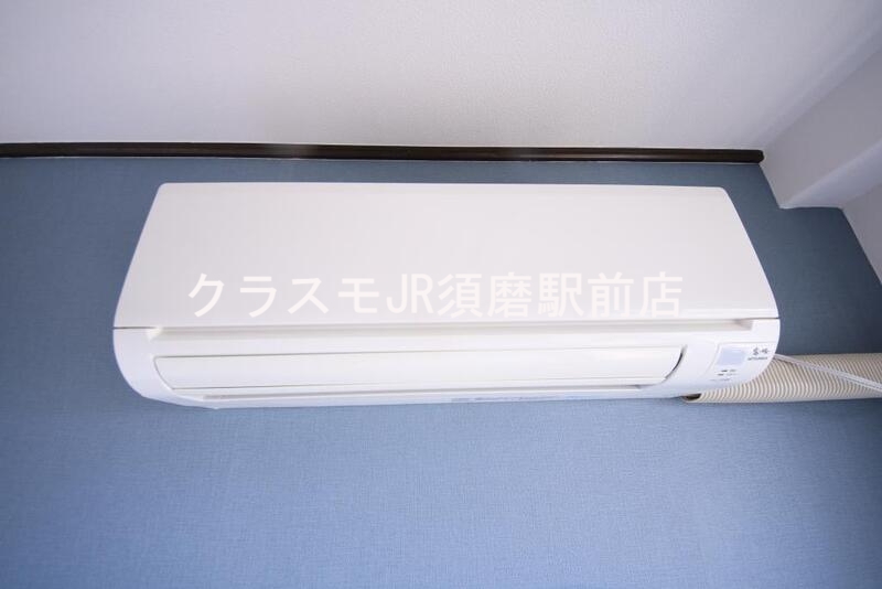 その他設備　エアコンがあるのはうれしいですね。ちょっぴり得した気分。