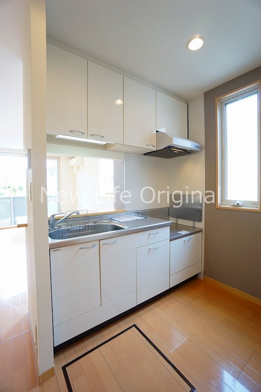 キッチン　対面キッチンのあるリビングで、会話が弾みそうです☆