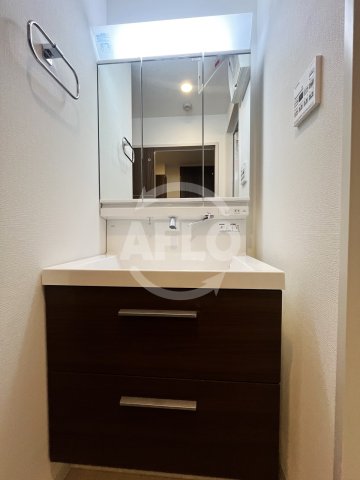 洗面設備　グランパール森ノ宮　独立洗面台