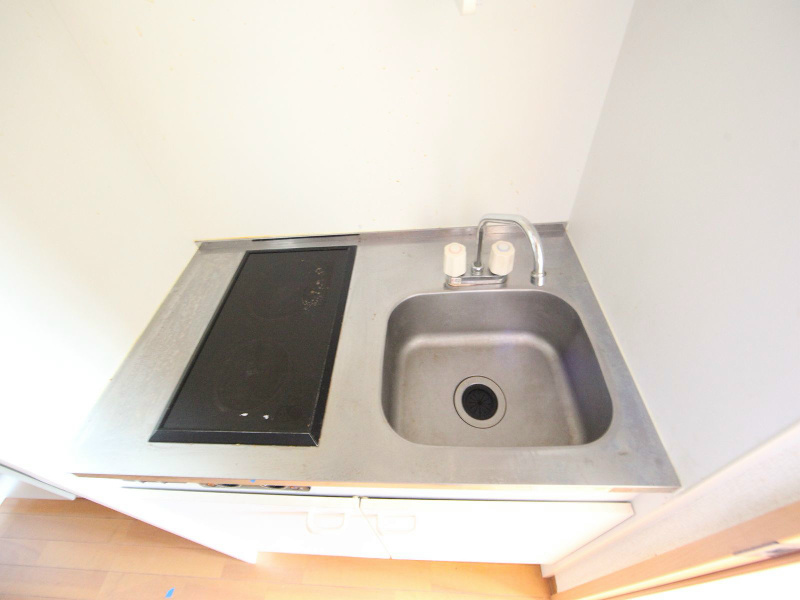 キッチン　システムキッチン　2口電気コンロ