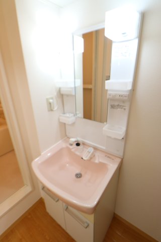 洗面設備　同タイプの間取りの別号室参考写真です。現況優先となります。