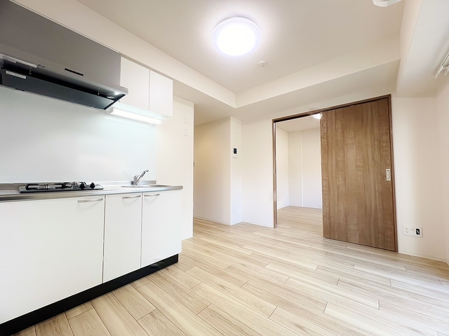 キッチン　ガス２口キッチン