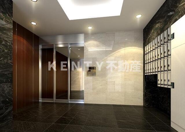 ロビー　落ち着いたロビーです