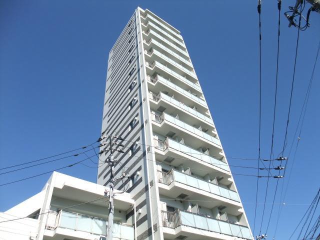 建物外観　とっても見晴らしが良さそうな高層マンション