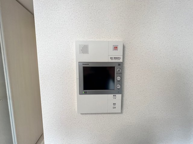 セキュリティ　モニター付きインターフォンです
