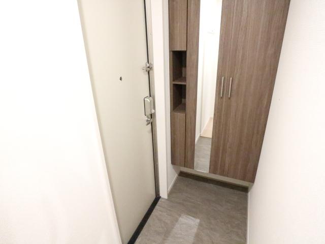 玄関　明るい玄関です