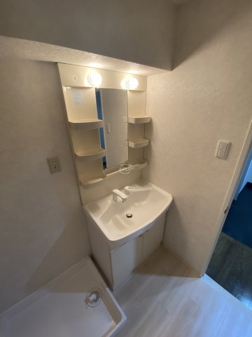 洗面設備　アルボール西道頓堀　洗面所