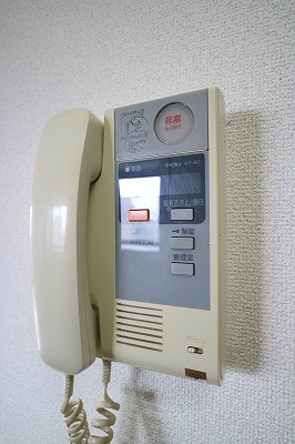 セキュリティ　インターフォンです