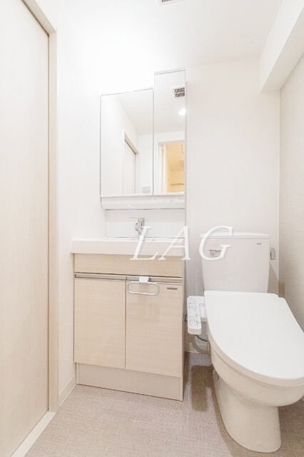 洗面設備　洗面台です。