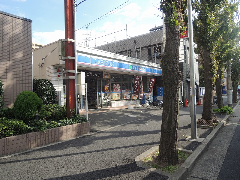 コンビニ　ローソン川崎追分町店（コンビニ）まで215m