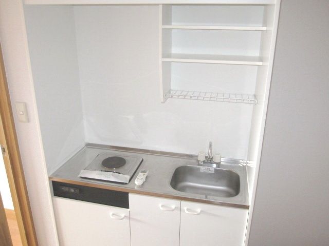 キッチン　★電気コンロ１口付ミニキッチンです★