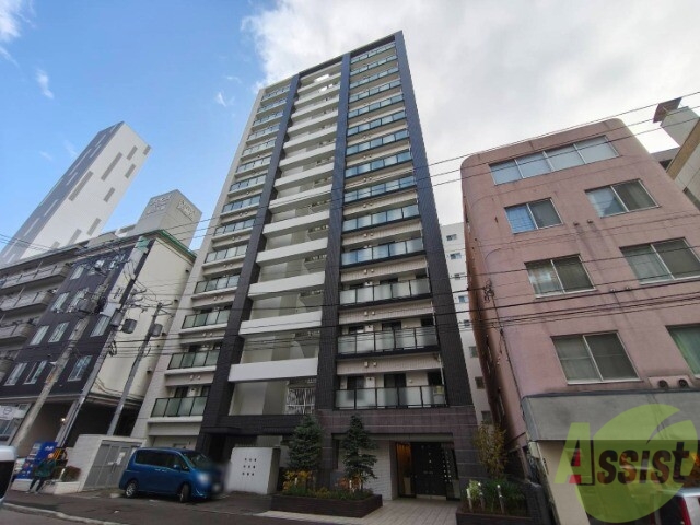 建物外観　札幌市中央区南一条「クレアホームズ札幌医大前プレステージ」