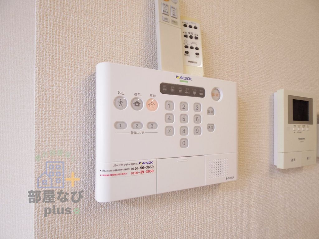 セキュリティ　※他号室写真です