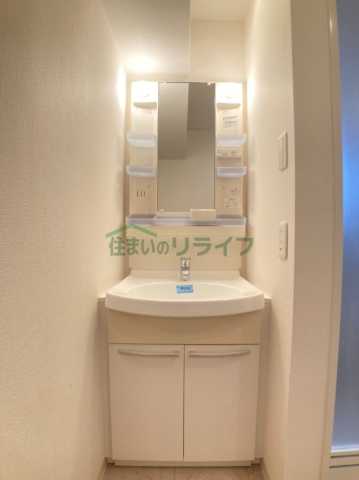洗面設備　レジディア文京千石の洗面所