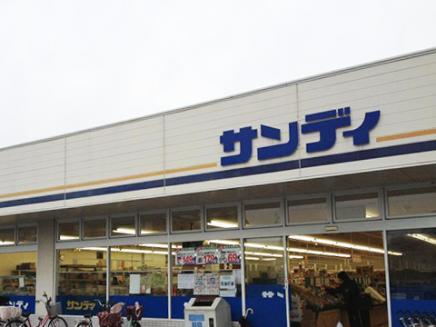 スーパー　サンディ大蓮店（スーパー）まで676m