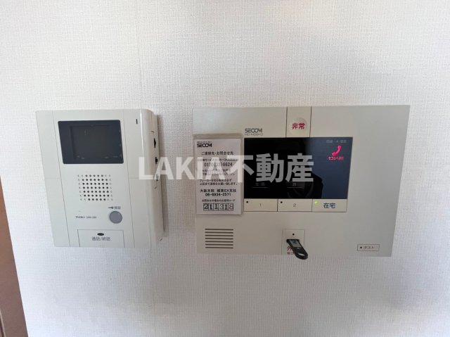 セキュリティ　※別部屋の写真となります。間取り図参照