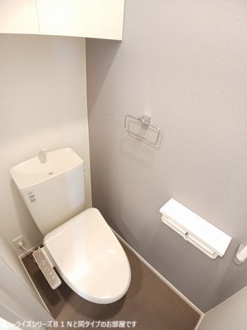 トイレ　ゆったりとした空間のトイレです