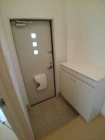 玄関　明るい玄関です