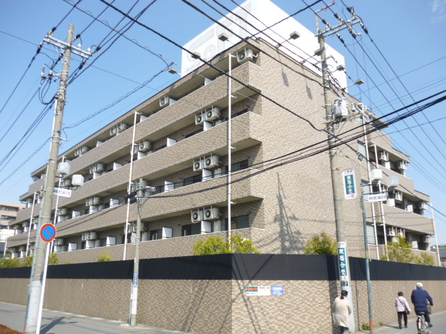 建物外観　RC造マンション　外観タイル貼り