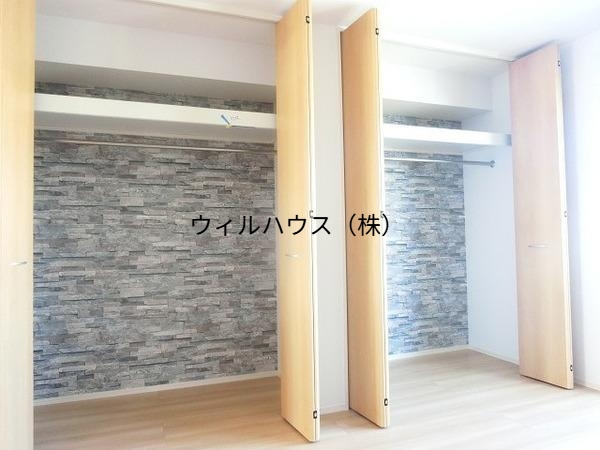 収納　大容量のクローゼット！